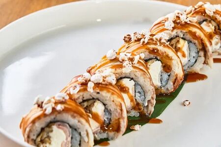 Угорь и вешенки