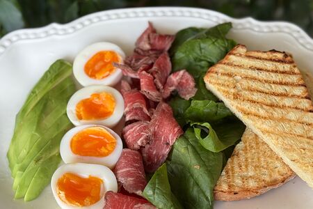 Завтрак Чиприани с говядиной 