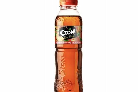 Черный чай Stom с персиком