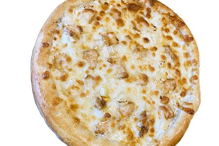 Пицца с цыпленком и ананасами 