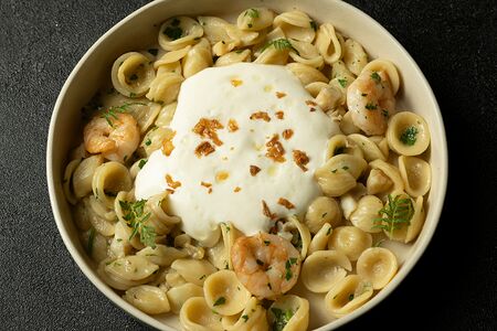 Орекьетте с рапанами