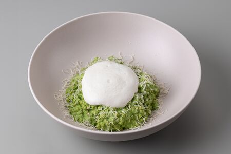 Зеленая гречка с цыпленком