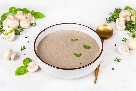 Суп-пюре грибной оригинальный