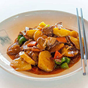 Говядина с картофелем