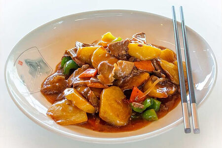 Говядина с картофелем