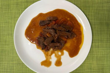 Гуляш из свинины