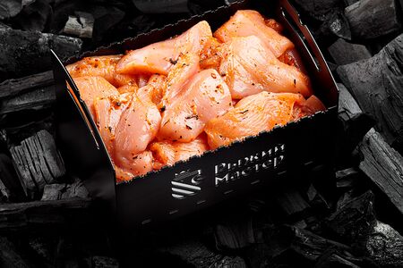 Шашлык из курицы в маринаде