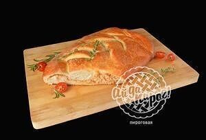 Пирог с горбушей мини