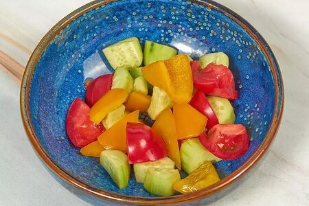 Детский салат овощной