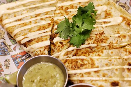 Кесадилья 4 сыра