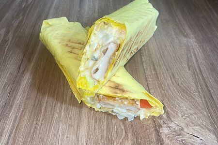 Шаурма с наггетсами