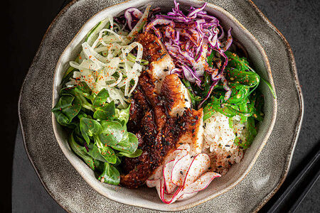 Поке с угрем