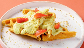 Вафли фисташковые