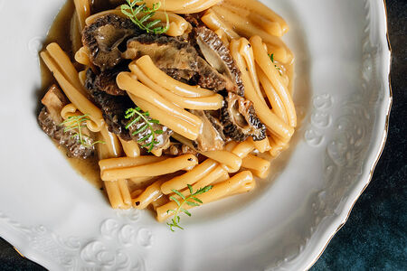 Казаречче с лисичками