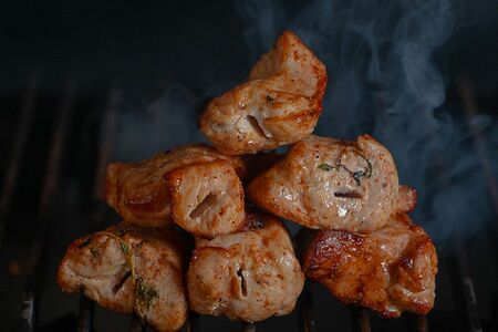 Шашлык из филе грудки индейки