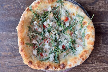 Рукола-креветка-кальмар