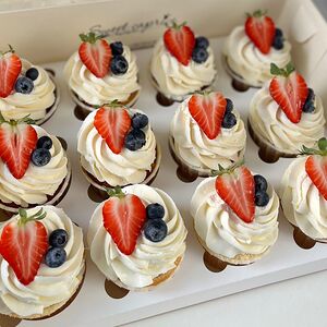 Капкейки Ассорти на корпоратив, День Рождения или в подарок  