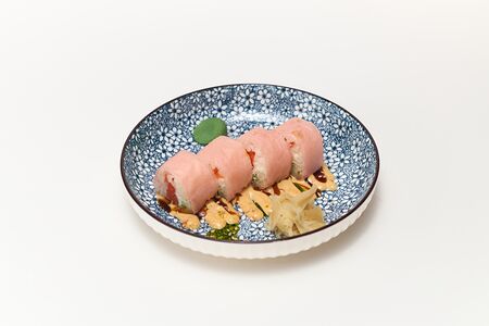 С форелью и соусом манго