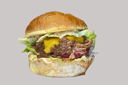 Бургер Pulled Pork мини