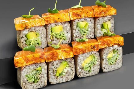 Ролл трюфельный лосось