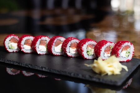 Калифорния с лососем