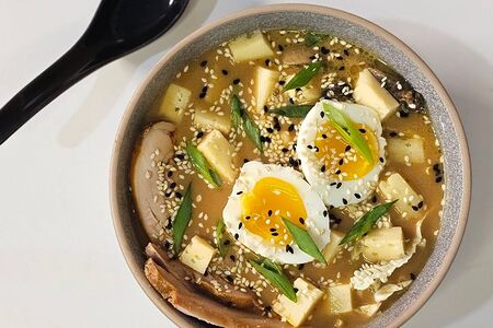 Рамен сырный