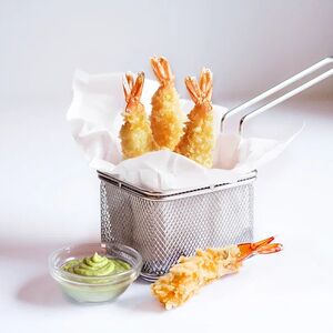 Тигровые креветки в темпуре