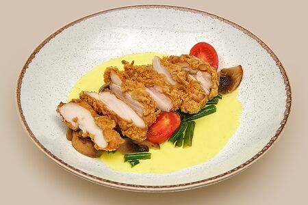 Курица карри с овощами