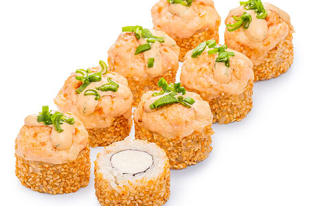 Запеченный с курицей