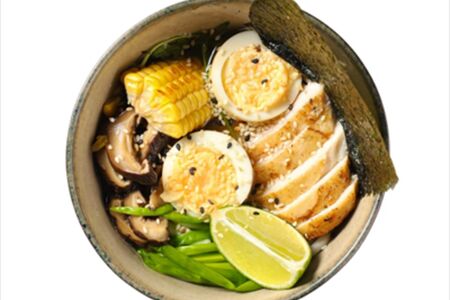 Рамен с курицей