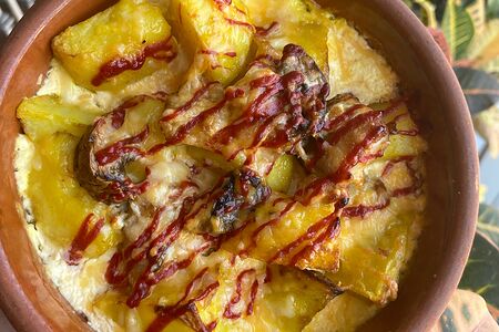 Сом в горшочке