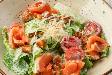 Цезария с форелью