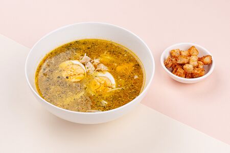 Куриный бульон по-итальянски