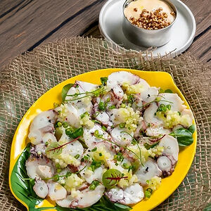 Карпаччо из осьминога