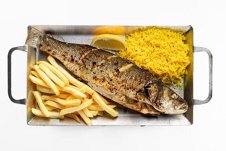 Сибас на гриле