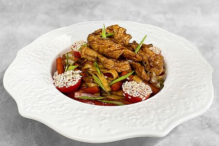 Вок Удон Цыпленок терияки