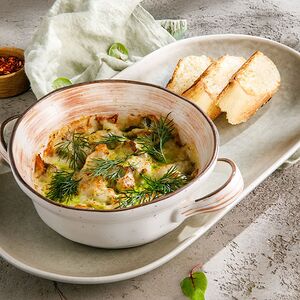 Жюльен с говяжьим языком