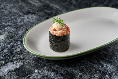 Запеченные суши лосось