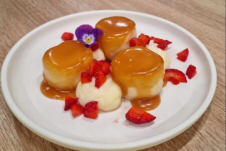 Сырники с заварным кремом