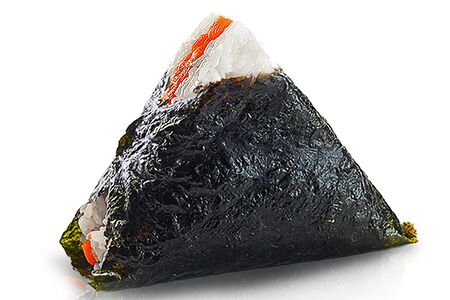 Онигири с лососем терияки