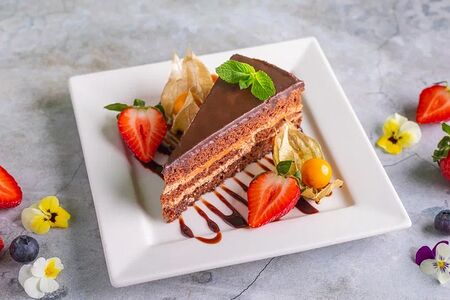 Чизкейк шоколадный