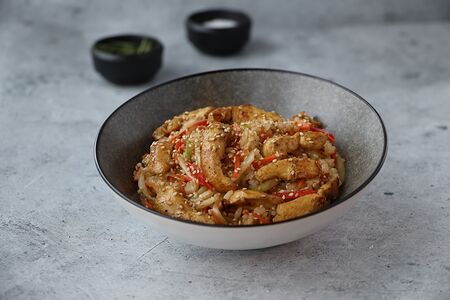 Рис с курицей