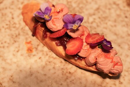 Брускетта с паштетом