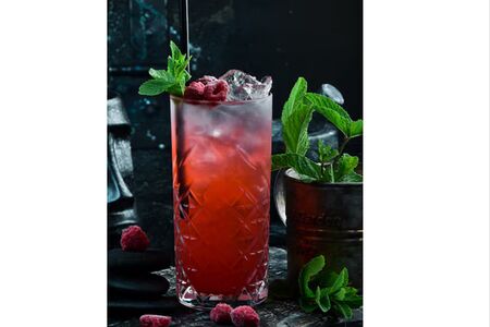 Авторский лимонад Малина-ежевика