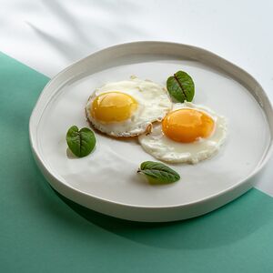 Яичница из 2-х яиц