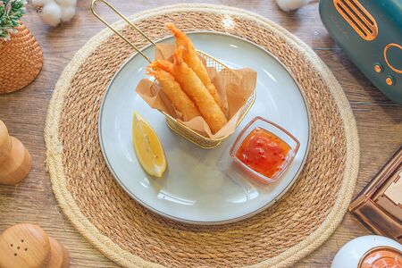 Креветки темпура