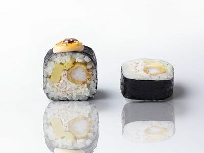 Урамаки с Креветкой