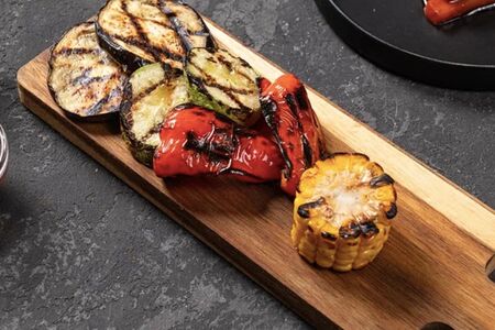 Овощи на открытом огне 