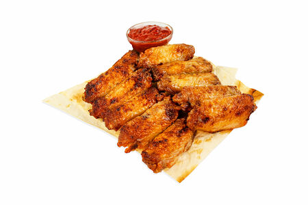 Куриные крылья на мангале