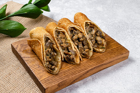 Блинчики с грибной начинкой